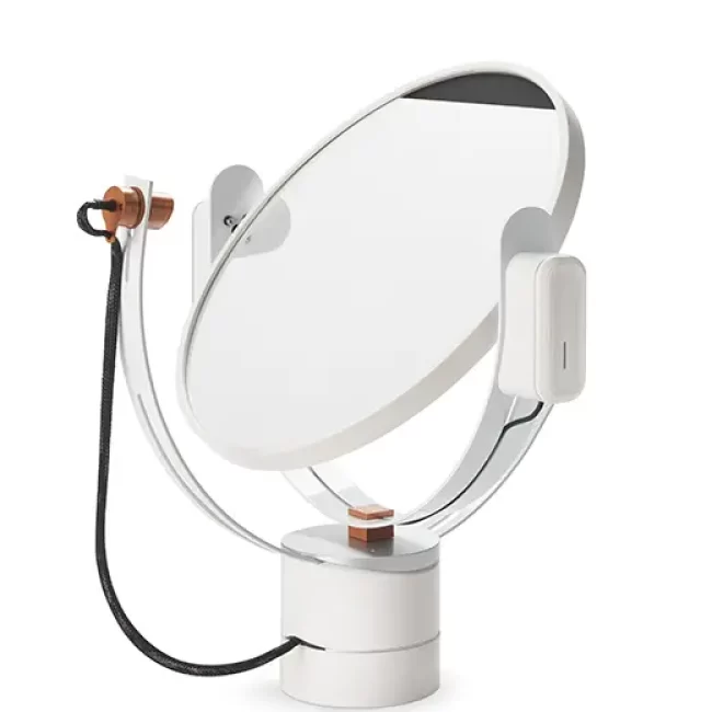 Espejo de diseño moderno y minimalista